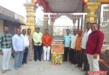 छत्रपती शिवाजी महाराज यांचा शिवराज्याभिषेक दिनानिमित्त कृष्णापुरी येथे प्रतिमा पूजन