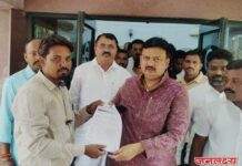 अमराई वार्ड क्रमांक ०१ ला स्थलांतरित करा….. आम आदमी पार्टी घूग्घुसची खासदारांकडे तसेच प्रशासनाकडे मागणी