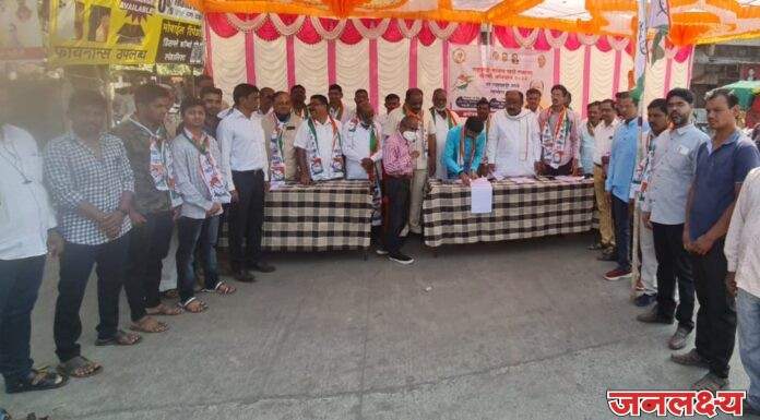 पाचोऱ्यात राष्ट्रवादी काँग्रेस पार्टी तर्फे सभासद नोंदणी अभियान उत्साहात