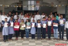 पाचोऱ्यात गो.से.हायस्कूलला येथे गुणवंतांचा सत्कार