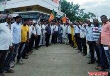 ना.गिरीश महाजन यांच्या शपथविधीनंतर पाचोऱ्यात भाजपाचा मोठा जल्लोष