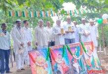 स्वातंत्र्य सैनिक सुपुत्रांचा क्रिएटिव्ह स्कूल ला जाहीर सन्मान