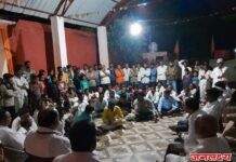 वेळ पडल्यास मतदार संघातील जनतेच्या समस्यांसाठी रस्त्यावर उतरले मा.आ.दिलीप ओंकार वाघ