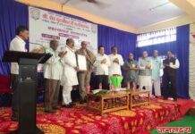 एम एम महाविद्यालयात कुलगुरू डॉ. व्ही एल माहेश्वरी यांचा सत्कार