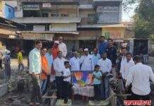 पाचोऱ्यात क्रांतीसुर्य महात्मा ज्योतिराव फुले यांच्या स्मृती दिनानिमित्त महात्मा ज्योतिराव फुले प्रतिमा पूजन