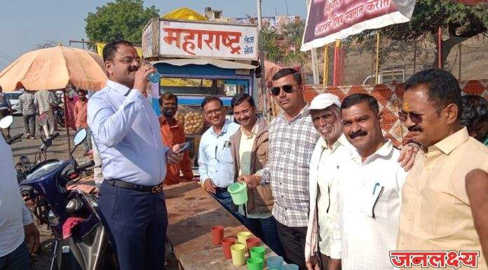 पाचोरा येथील मराठा सेवा संघ संभाजी ब्रिगेड व जिजाऊ ब्रिगेड यांनी संयुक्तपणे चांगला उपक्रम