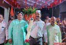 पाचोरा रंगार गल्ली येथील श्री साईबाबा पालखी मिरवणूक अति उत्साहात