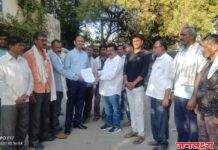 शेतातील उभे पिक जळाला लागल्याने शेतकऱ्यांसाठी कॉंग्रेसचा महावितरण वर हल्ला बोल