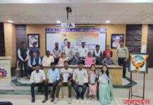 ‘राज्यस्तरीय आंतर महाविद्यालयीन वक्तृत्व स्पर्धेत’ धुळ्याचा धर्मेश हिरे प्रथम