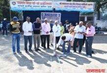 गणपतराव पोळ क्रीडा विकास प्रबोधिनी तर्फे आयोजित आंतर शालेय जिल्हास्तरीय खो-खो स्पर्धेस शानदार सुरुवात