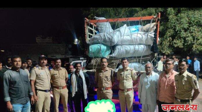 तारखेडा येथे अवैधरित्या साठविलेल्या गुटख्याच्या गोडाऊनवर छापा : 26 लाखाचा मुद्देमाल केला जप्त