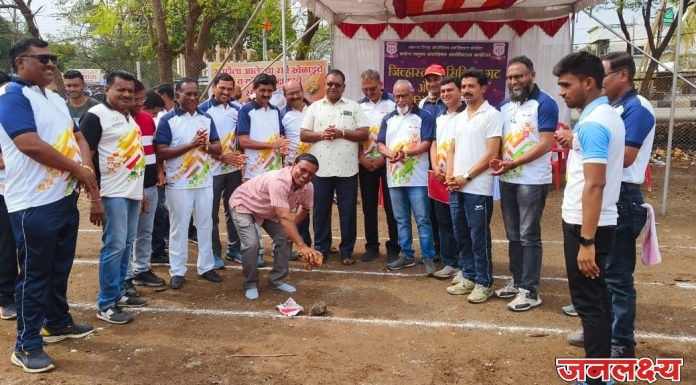 जिल्हास्तरीय सिनियर ॲथलेटिक्स अजिंक्यपद स्पर्धा पाचोरा येथे उत्साहात संपन्न