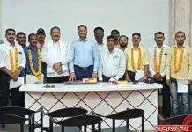 पोलीस दलात भरती झालेल्या तरुणांनी नोकरी करतांना प्रमाणिकतेसह सेवाभाव जपावा आ.किशोर अप्पा पाटील यांचे प्रतिपादन