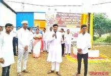 भारतीय स्वातंत्र्यदिनी पाचोऱ्यात नाटक सादर