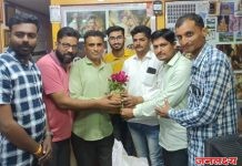 जागतिक छायाचित्रण दिन निमित्त छायाचित्रकार यांच्या युवा सेने तर्फ सत्कार