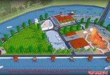 श्रीराम मंदिर परिसरातील दहा कोटी रुपयांच्या विकास कामाचे भुमीपुजन