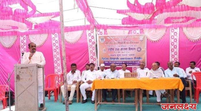 राष्ट्रीय सेवा योजना चे शिबिर सक्षम नागरिक घडविण्याचे व्यासपीठ- नानासाहेब संजय वाघ