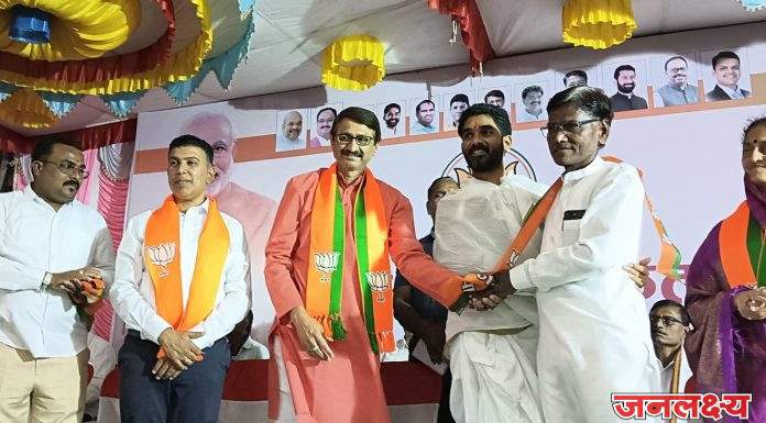 पाचोर्यातील माळी समाज महासंघाचे मा.जिल्हाध्यक्ष विठ्ठल महाजन यांचा भाजपात प्रवेश