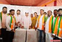 खा. सुजय विखेपाटील यांच्या उपस्थितीत राहुरी – पाथर्डी विधानसभा मतदारसंघातील अनेक गावांतील कार्यकर्त्यांचा भाजपात प्रवेश