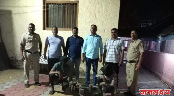 पाचोऱ्यात श्री राम मंदिरात पाण्याची मोटर चोरणाऱ्या आरोपीस पाचोरा पोलिसांनी अवघ्या दोन तासात केले अटक