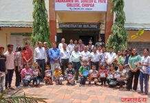 चोपडा महाविद्यालयातील पिकलबॉल स्पर्धा विजेत्या विद्यार्थ्यांना नॅट फाउंडेशन, मुंबईतर्फे शैक्षणिक शिष्यवृत्ती प्रदान