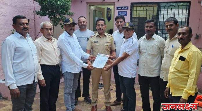 वीर जवान माजी सैनिक संस्था पाचोरा तर्फे निवेदन देऊन जाहीर निषेध