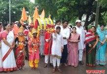 श्री. गो.से. हायस्कूलच्या दिंडीने वेधले पाचोरा शहराचे लक्ष