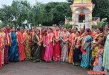 सौ.सुनिताताई किशोर पाटील यांनी घेतली महिलांची भेट व जाणून घेतल्या समस्या