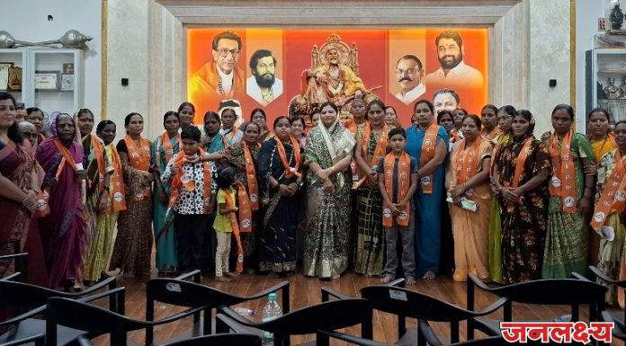 अमोल शिंदेंना धक्का – जनता वसाहत भागातील महिला भगिनींचा सुनिता ताई पाटील यांच्या हस्ते शिवसेनेत प्रवेश