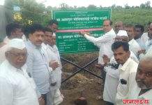 हनुमान टाकळीतील तिरमलदेव वस्ती ते कोपरे शिवरस्त्याच्या कामाचा भुमिपुजन सोहळा संपन्न