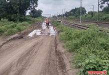 तारखेडा-गाळण रस्त्याचे काम चार दिवसात मार्गी न लागल्यास रेल्वे मार्ग विस्तारीकरण काम बंद पाडू आ.किशोर आप्पा पाटील यांचा अल्टिमेटम