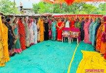 आदिवासी सप्ताहातील कार्यक्रमात वैशालीताई सुर्यवंशी यांचा सहभाग