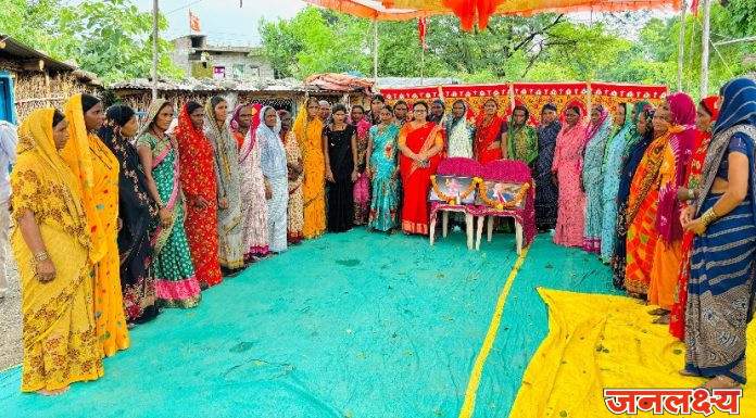 आदिवासी सप्ताहातील कार्यक्रमात वैशालीताई सुर्यवंशी यांचा सहभाग