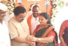 पाचोऱ्यात कॉग्रेस च्या हातावर उबाठाची सेनेची राखी