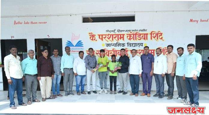 पि.के.शिंदे विद्यालयाच्या दोन कुस्तीपटुंची “साई” मार्फत राज्यस्तरीय प्रशिक्षणासाठी निवड