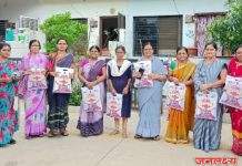 रक्षाबंधनाच्या औचित्य साधून आमदार किशोर आप्पा पाटील यांच्याकडून लाडक्या बहिणीला अनोखी भेट