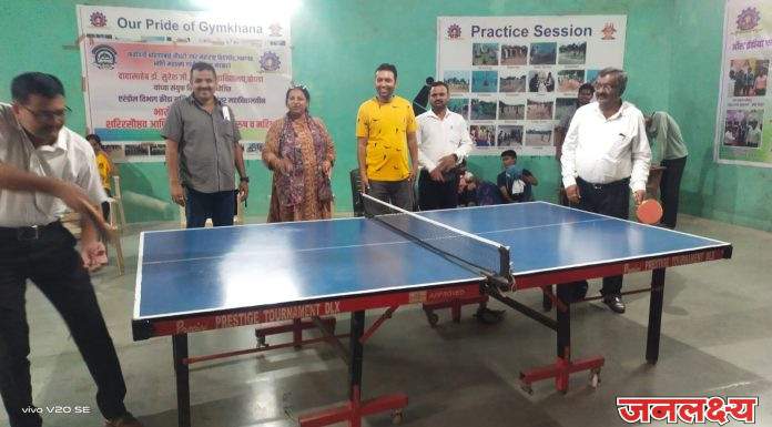 चोपडा महाविद्यालयात ‘आंतर महाविद्यालयीन टेबल टेनिस स्पर्धा’ उत्साहात संपन्न