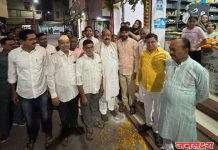 माजी आमदार दिलीप वाघ यांना व्यापाऱ्यांचा उदंड प्रतिसाद प्रचंड विजयाचा दिला विश्वास