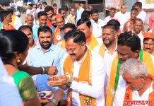 सातगाव आणि परिसराचा विकसित चेहरा निर्माण करणार -आमदार किशोर आप्पा पाटील