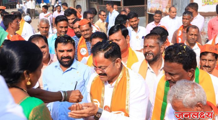 सातगाव आणि परिसराचा विकसित चेहरा निर्माण करणार -आमदार किशोर आप्पा पाटील