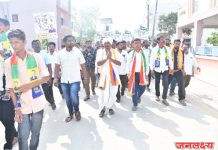 अमोल शिंदेच्या घोषणा : परिवर्तनाचा दावा,पाचोरा शहरात शेतकरी पुत्राची हवा