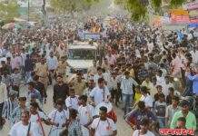 अभिनेता गोविंदाच्या रोडशोला पाचोर्यात नागरिकांचा उदंड प्रतिसाद