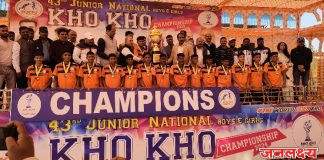 कुमार-मुली (ज्युनिअर) राष्ट्रीय अजिंक्यपद खोखो स्पर्धा सलग दहाव्यांदा महाराष्ट्राला दुहेरी सुवर्ण मुकुट