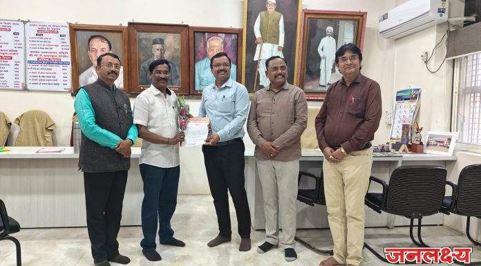 गो.से.हायस्कूलच्या पर्यवेक्षकपदी श्री. आर. बी. तडवी सर यांची नियुक्ती