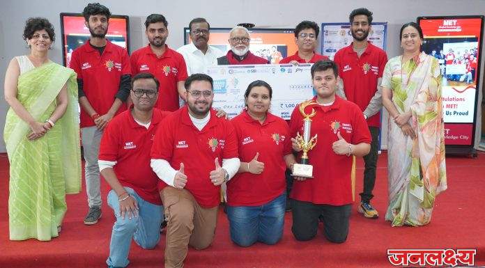मुंबईतील एमईटी इन्स्टिट्यूट ऑफ मॅनेजमेंटने स्मार्ट इंडिया हॅकाथॉन २०२४ च्या स्पर्धेत विजय
