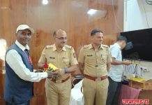 पाथर्डी पोलिस स्टेशनसह विविध ठिकाणी पत्रकार सन्मान सोहळा संपन्न