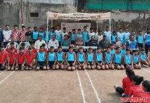 युवा सप्ताहानिमित्त खो खो स्पर्धा संपन्न