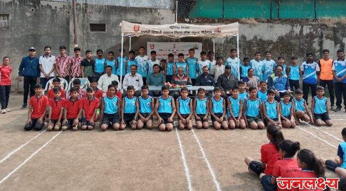 युवा सप्ताहानिमित्त खो खो स्पर्धा संपन्न