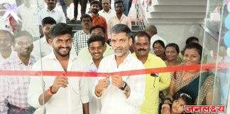 तिसगाव येथे कातखडे-भगत टावर्सचा आमदार राजळे,खासदार लंकेच्या हस्ते विविध सेवांचा शुभारंभ सोहळा संपन्न