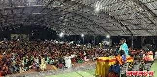 आमदार राजळे आणि आमदार सौभाग्यवती अलकाताई कर्डीले यांच्या हस्ते चिचोंडीत हाऊसफुल्ल गर्दीत हळदी कुंकू समारंभात पत्रकार सन्मान सोहळा संपन्न,आटकरांचा आठ वर्षांपासून सार्थ उपक्रम